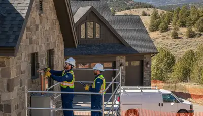 Plumber repairing a leak in Salt Lake City, UT for residential plumbing service
