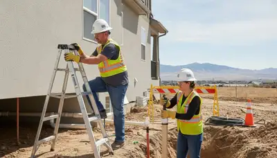 Salt Lake City, UT plumber repairing a residential pipe for fast plumbing service