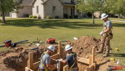 Plumber repairing a leak in Salt Lake City, UT for plumbing repair service