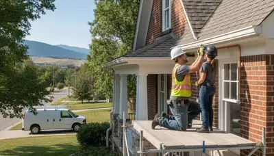 Plumber repairing a sink in Salt Lake City, UT for plumbing repair service