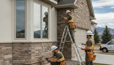 Salt Lake City plumber repairing a residential pipe for plumbing service in UT