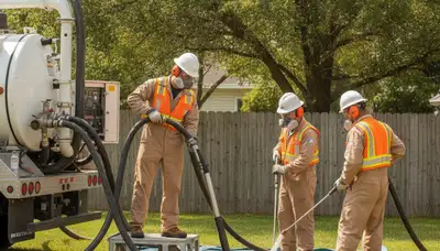 Septic tank cleaning service in Salt Lake City, UT by a professional plumber