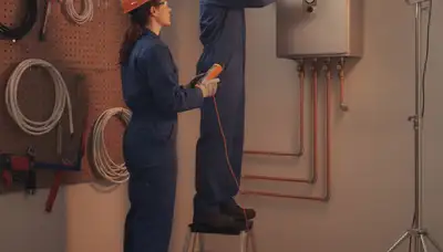Tankless water heater service in Salt Lake City, UT by a professional plumber