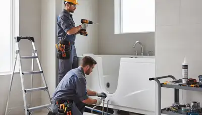 Walk-in tub installation for Salt Lake City, UT homes by On Call Plumbers